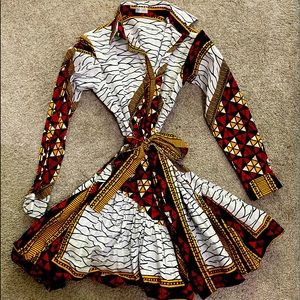 African Print Dress